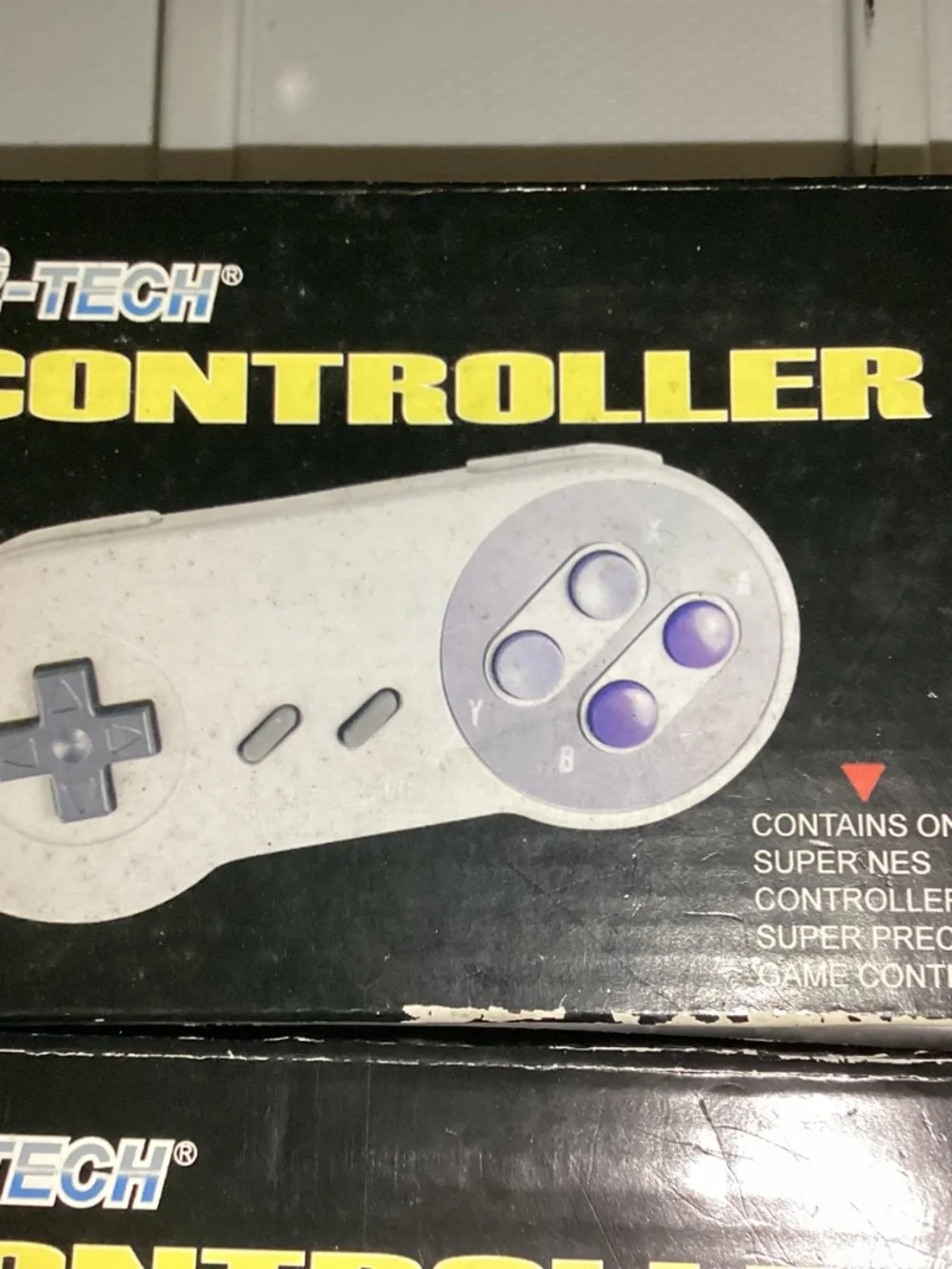 1 2-TECH SUPER NINTENDO SNES CONTROLLER IN BOX Never Used